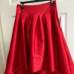 Silhouette nyc - red skirt - size L